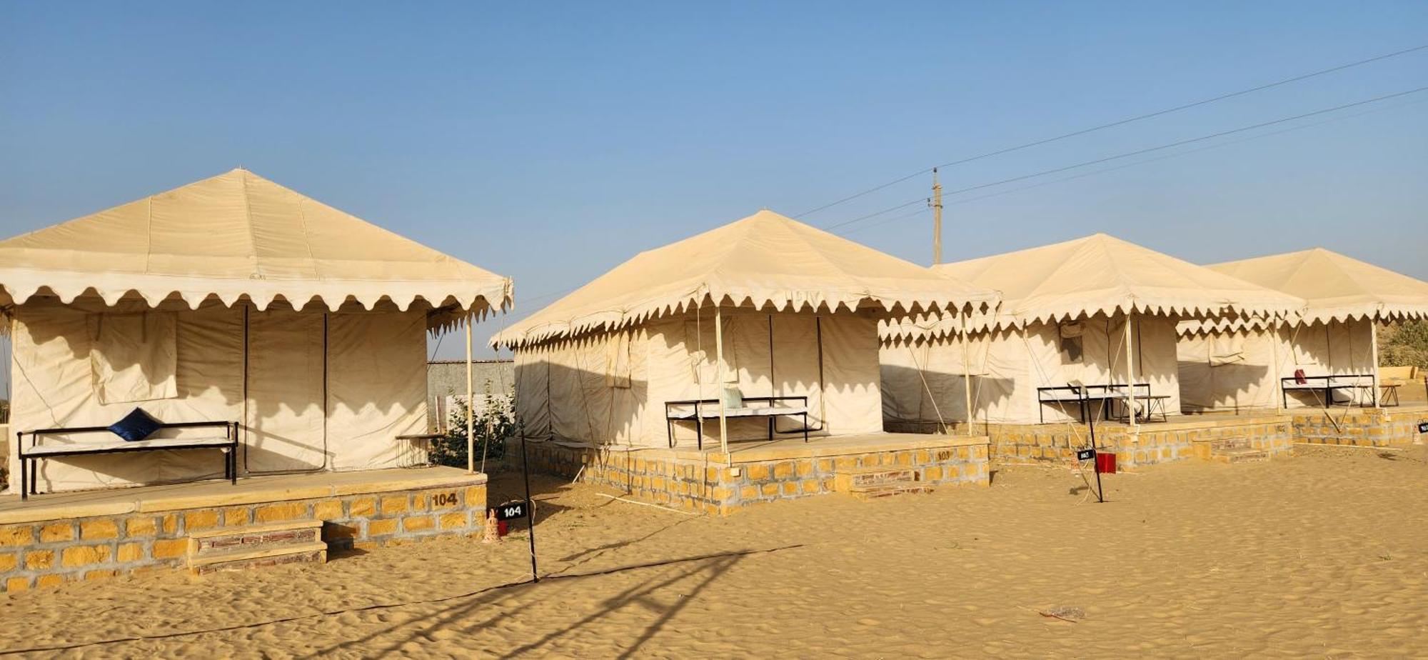 Night Stay Camp Jaisalmer Luaran gambar